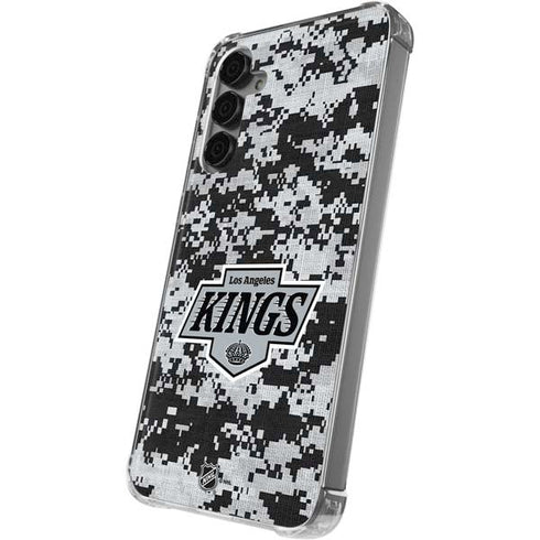 NHL Los Angeles Kings Camo Galaxy S24 Plus Clear Case